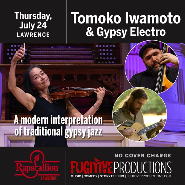 Tomoko Iwamoto & “Gypsy Electro” present modern interpretations of traditional gypsy jazz tunes.