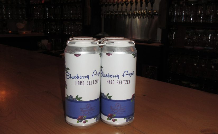 blueberry açaî seltzer